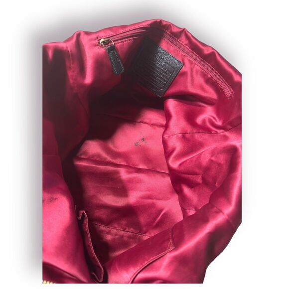 Coach 15958 Madison Black Leather Large Convertible Shoulder Bag - Picture 5 of 7